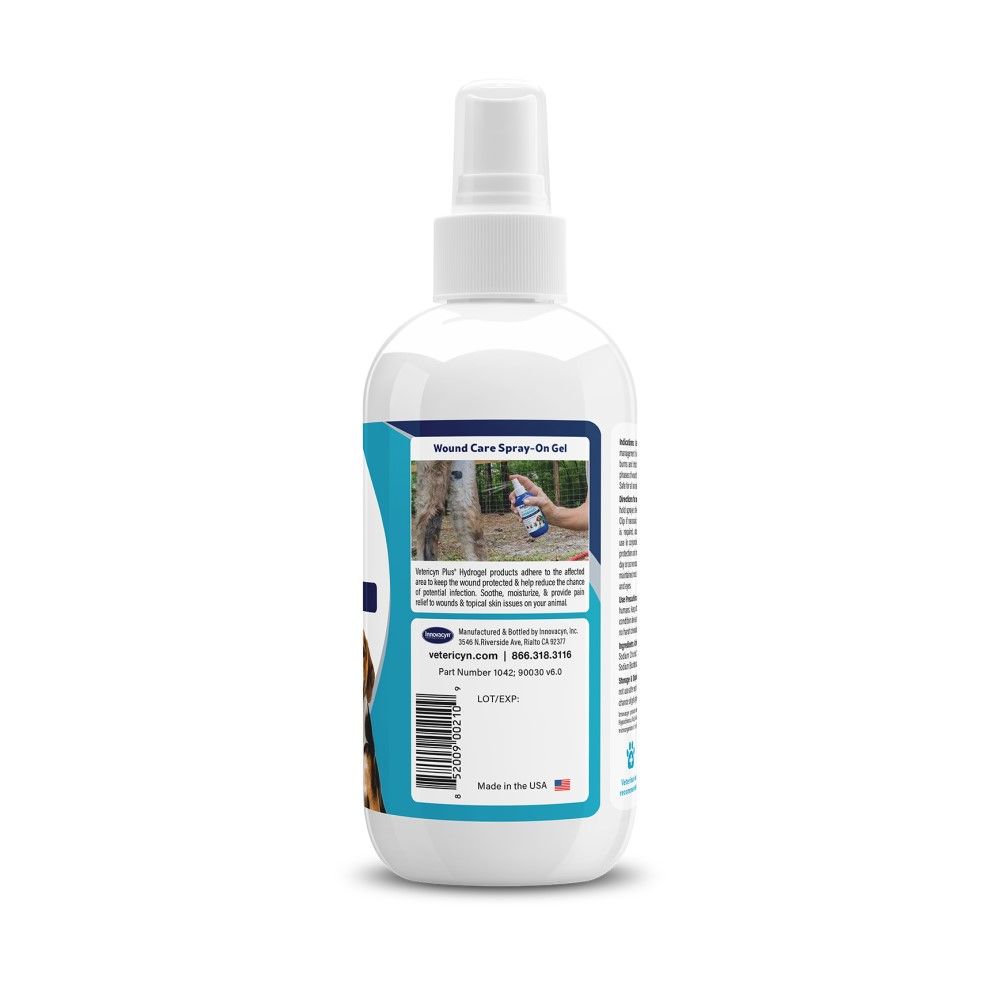 Vetericyn, Plus Antimicrobial Hydro Gel Spray, 8 oz