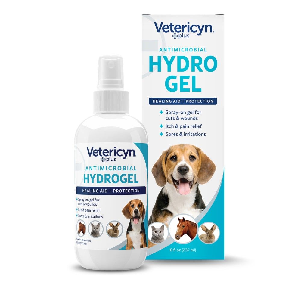 Vetericyn, Plus Antimicrobial Hydro Gel Spray, 8 oz