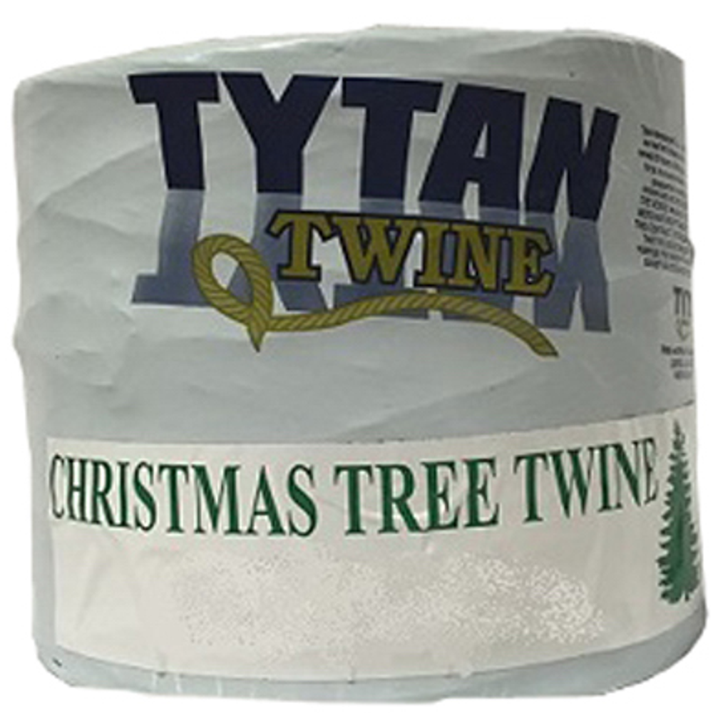 Christmas Tree Twine, White Tube, 5-Lb.