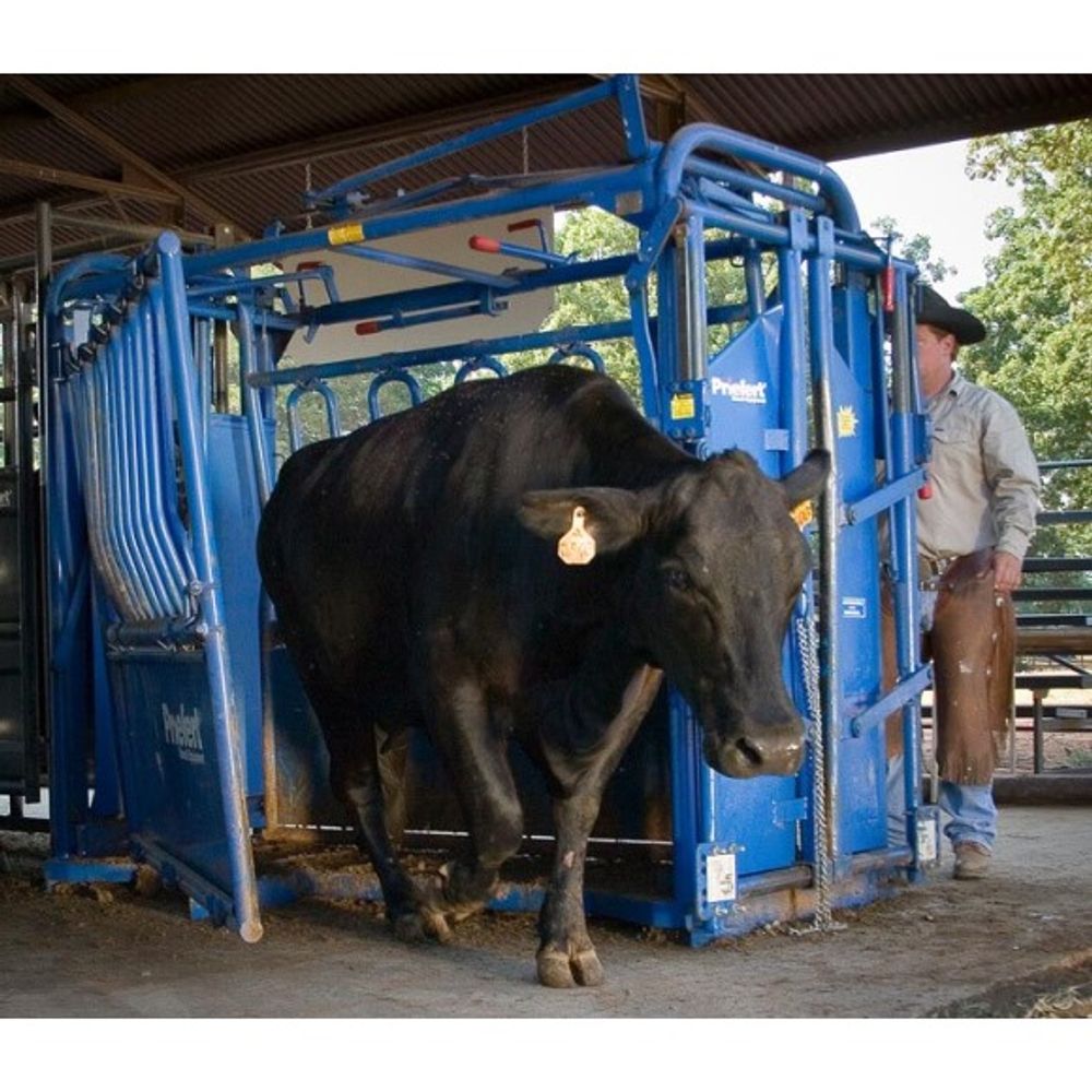Priefert, Squeeze Chute with Head Gate, S04
