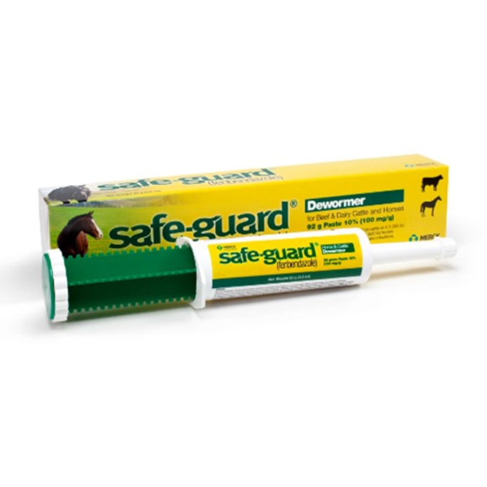 Safe-Guard, Horse & Cattle Dewormer Paste, 92 mn