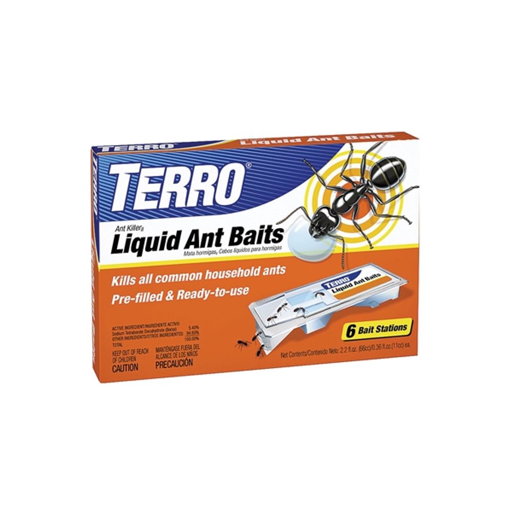 Terro Liquid Ant Bait With Borax 6 pk.
