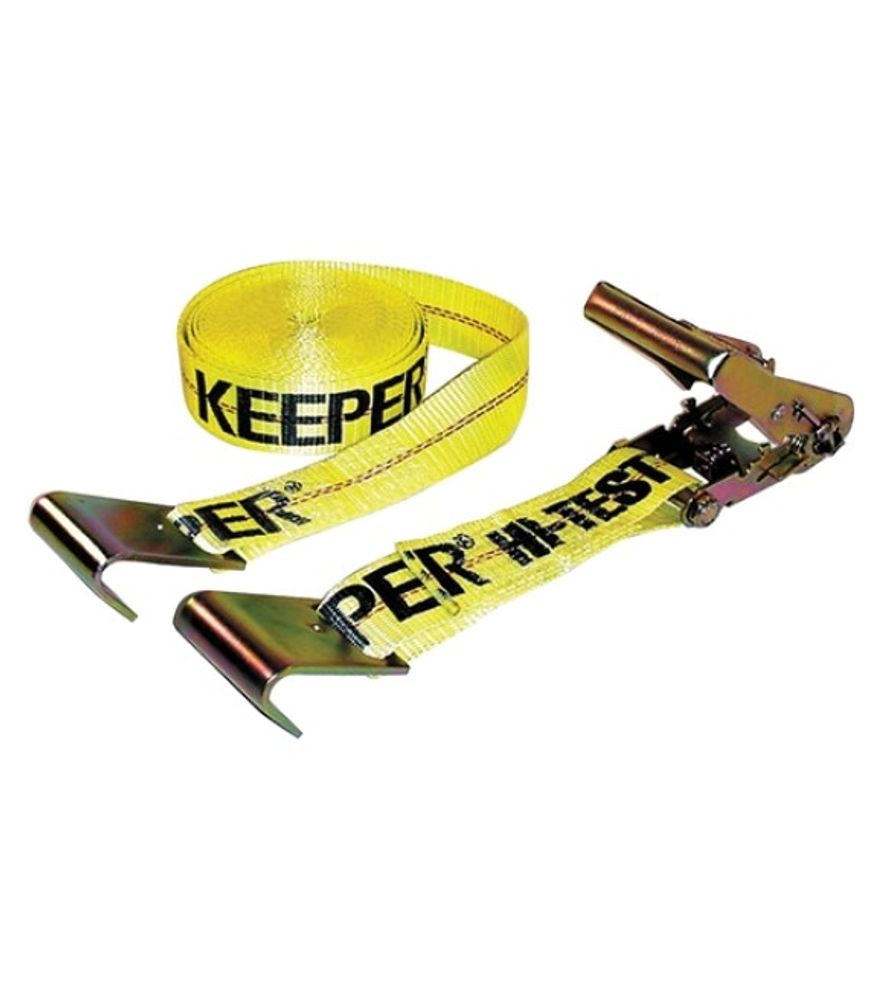 Master Mechanic, 2" x 27' Flat Hook Ratchet Tie Down