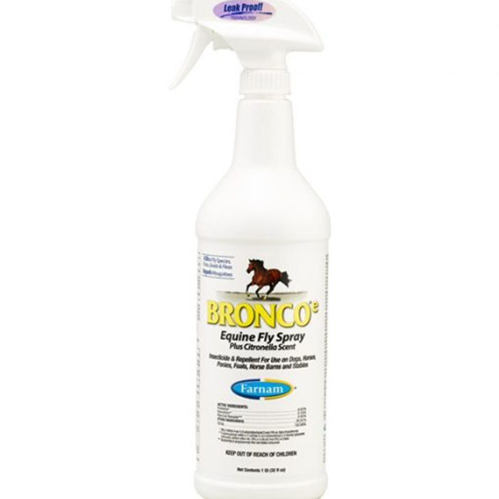 Farnam, Bronco Equine Fly Spray with Citronella