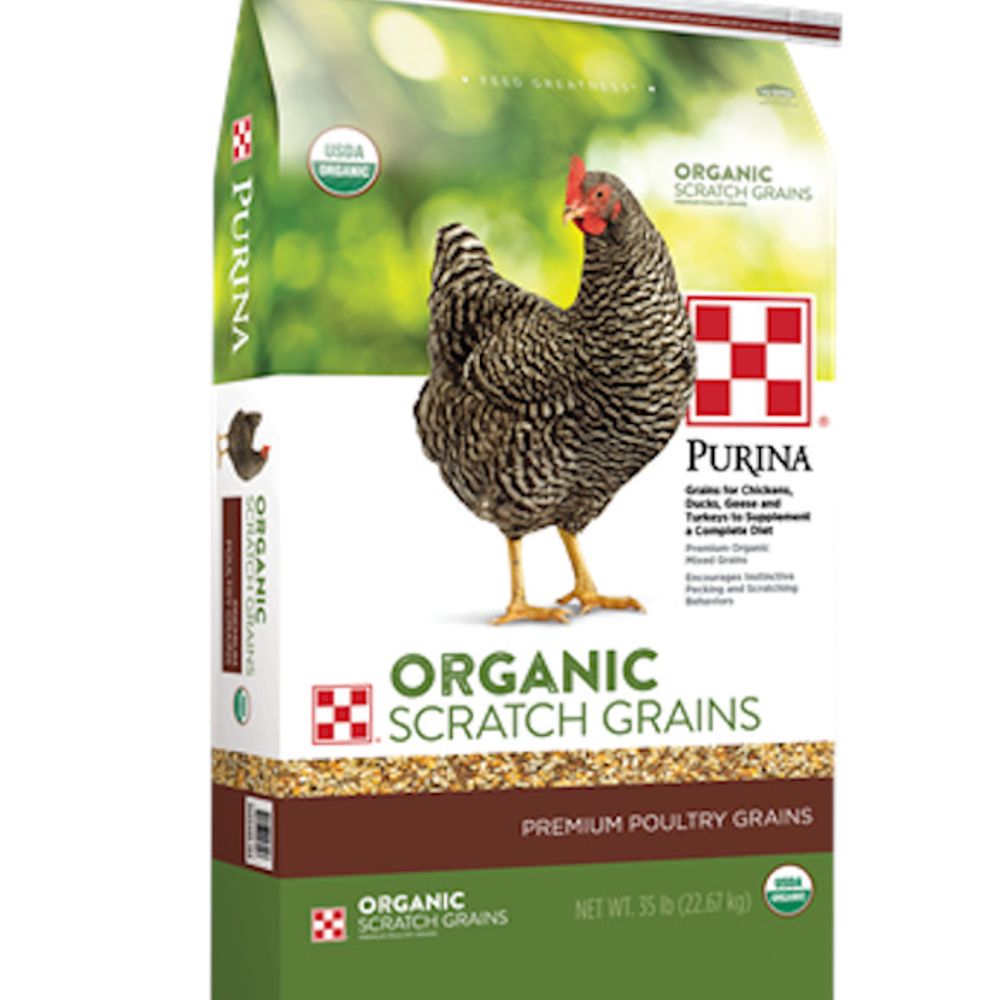 Purina, Organic Scratch Grains, 35 lb