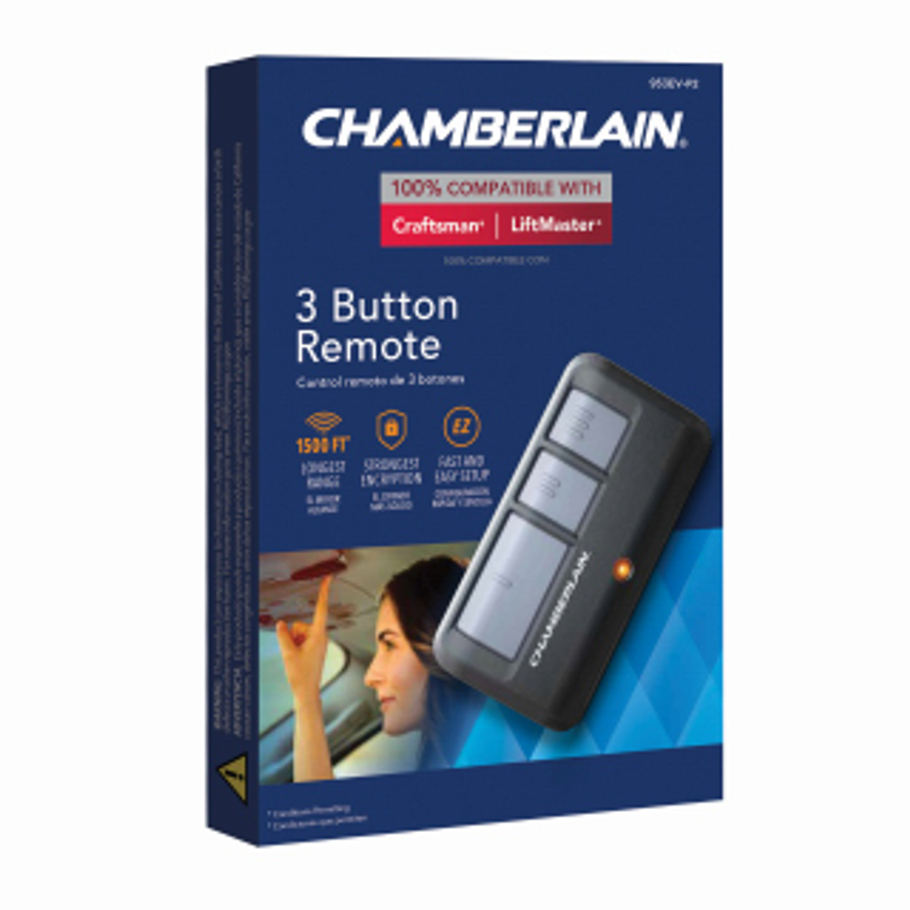 Chamberlain 3-Button Garage Door Remote Control