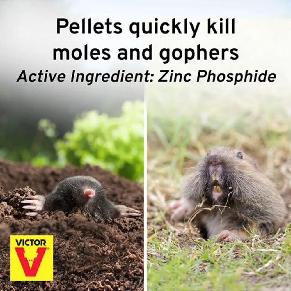 Victor, Mole & Gopher Poison Peanuts, 6 oz