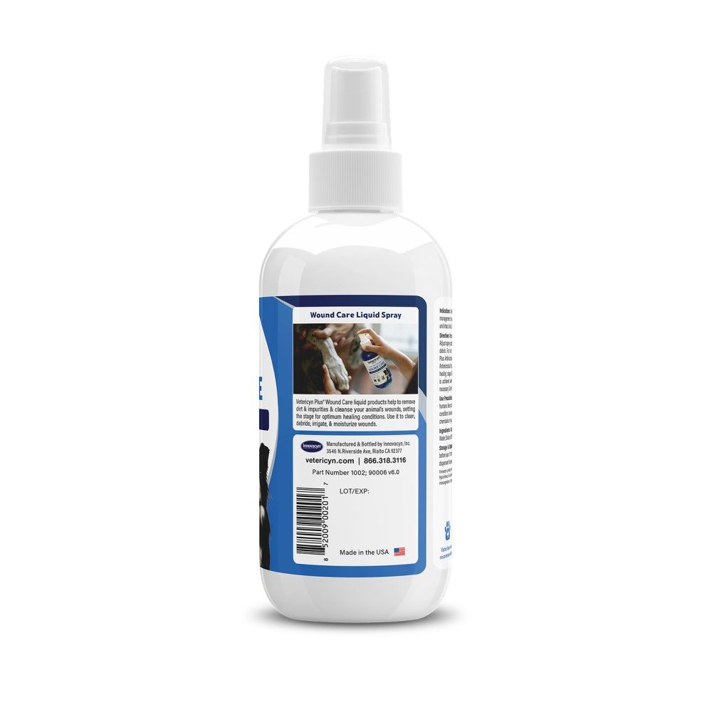 Vetericyn, Plus Antimicrobial All Animal Wound & Skin Care, 8 oz