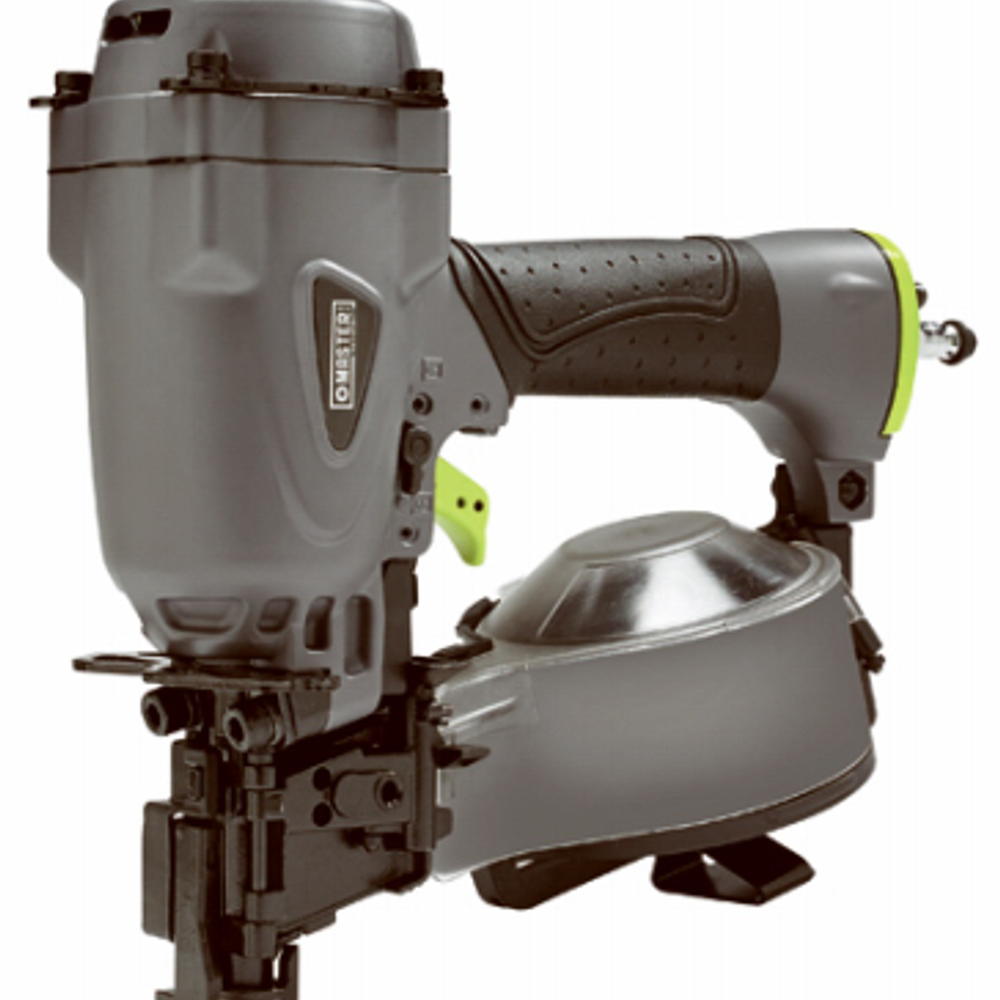 Master Mechanic Coil Roofing Nailer, Pneumatic, 15-Degree
