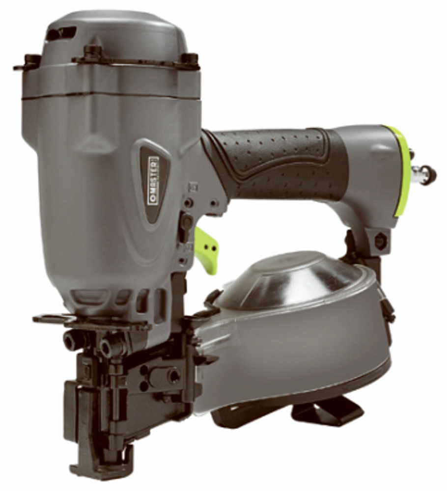 Master Mechanic Coil Roofing Nailer, Pneumatic, 15-Degree
