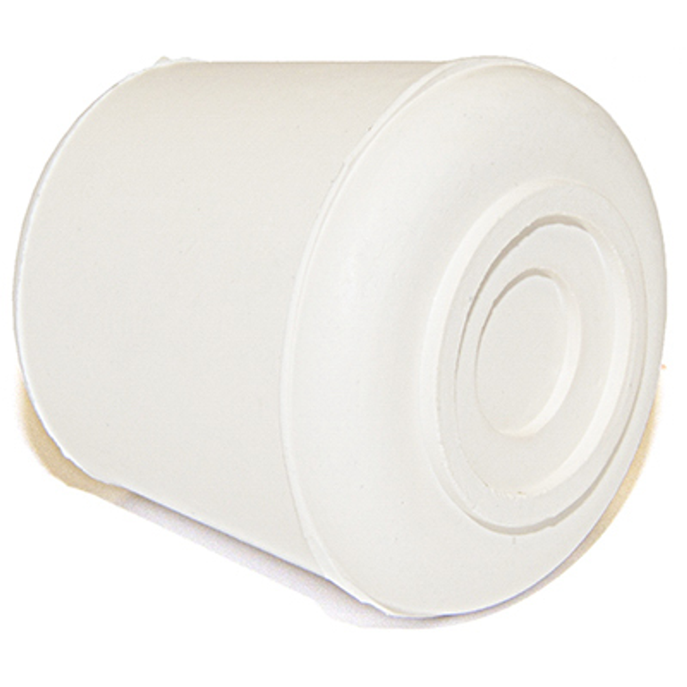 TruGuard Furniture Leg Tip, Off White Rubber, 7/8-In., 4-Pk.