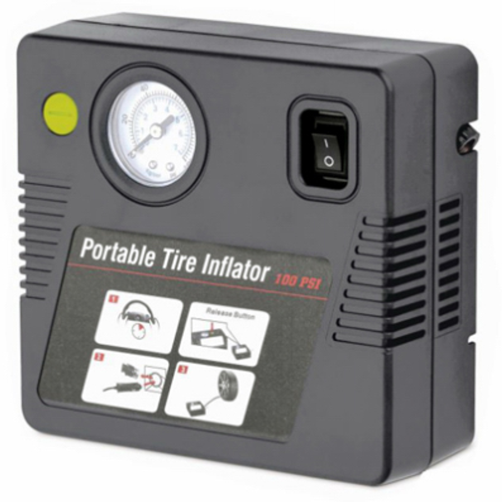 Master Mechanic Inflator, 100 Max PSI, 12-Volt