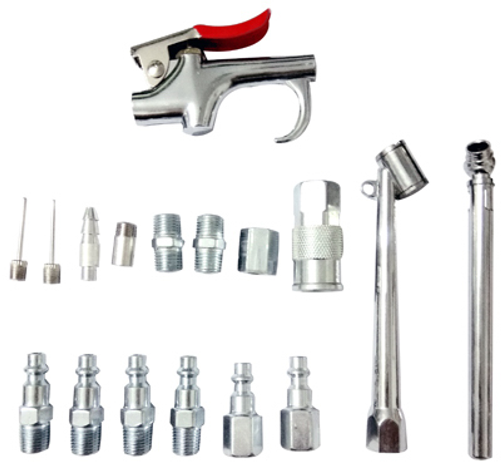 Master Mechanic Air Compressor Accessory Kit, 17-Pc.