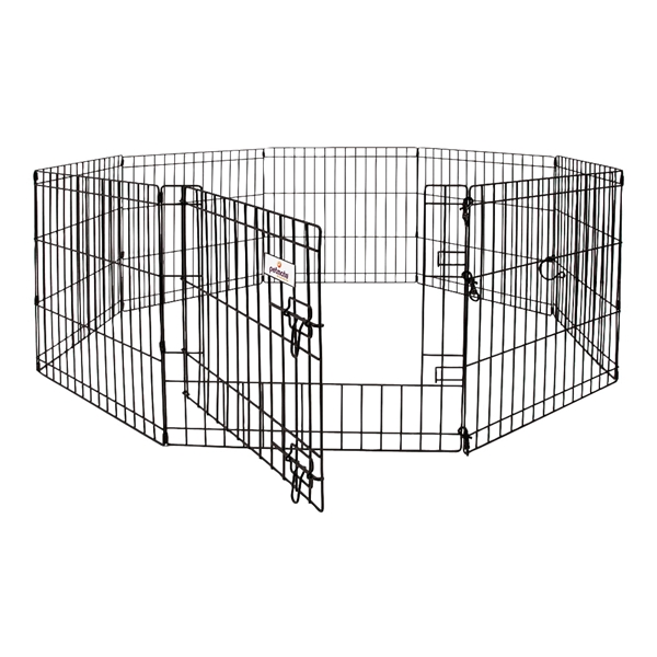 わんこページ Petmate, 8-Panel Exercise Pen, 42 in. | Wilco