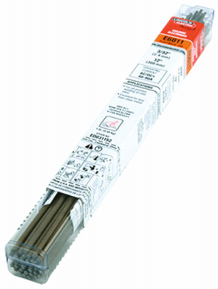 Stick Welding Electrodes, 1/8 x 14-In.