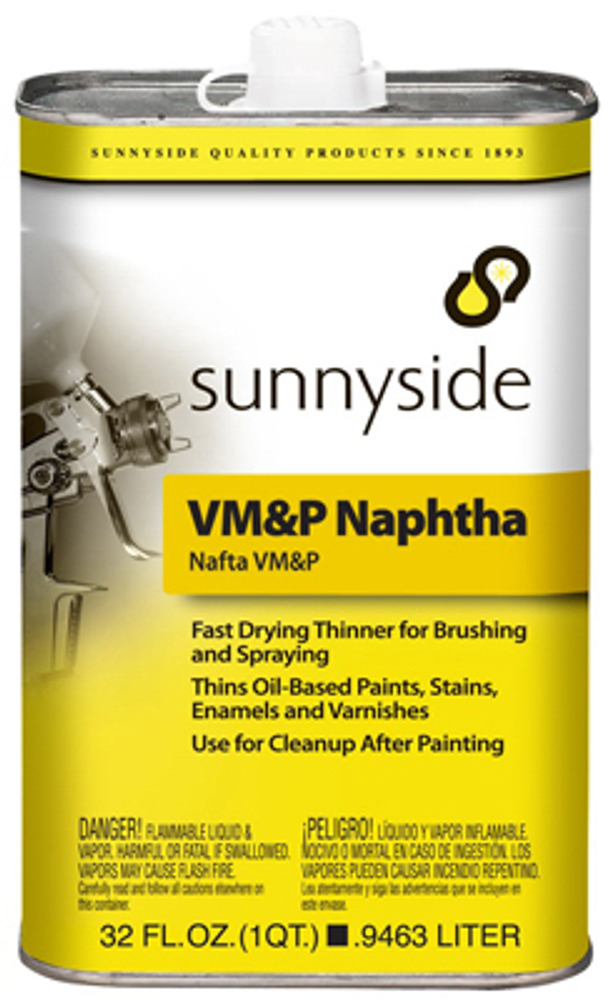 Sunnyside Naphtha Paint Thinner, 1-Qt.