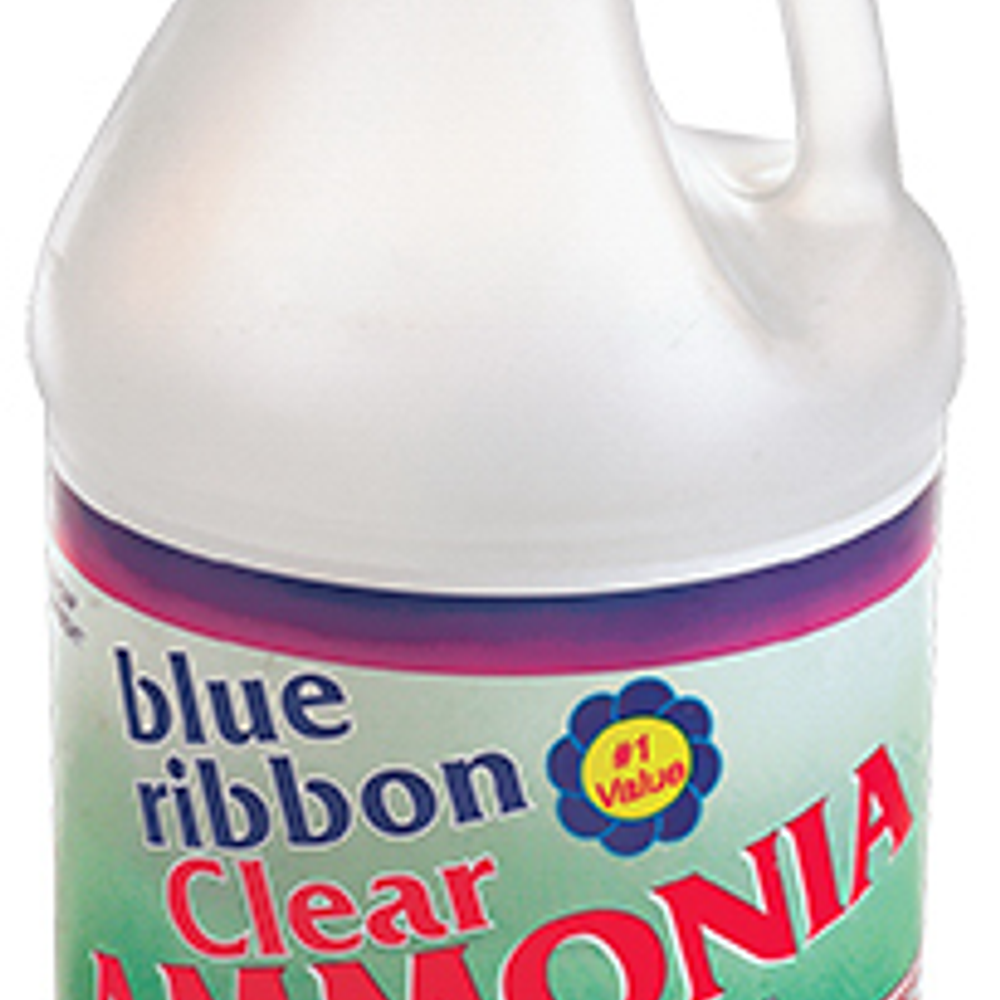 Blue Ribbon Clear Ammonia, Gallon