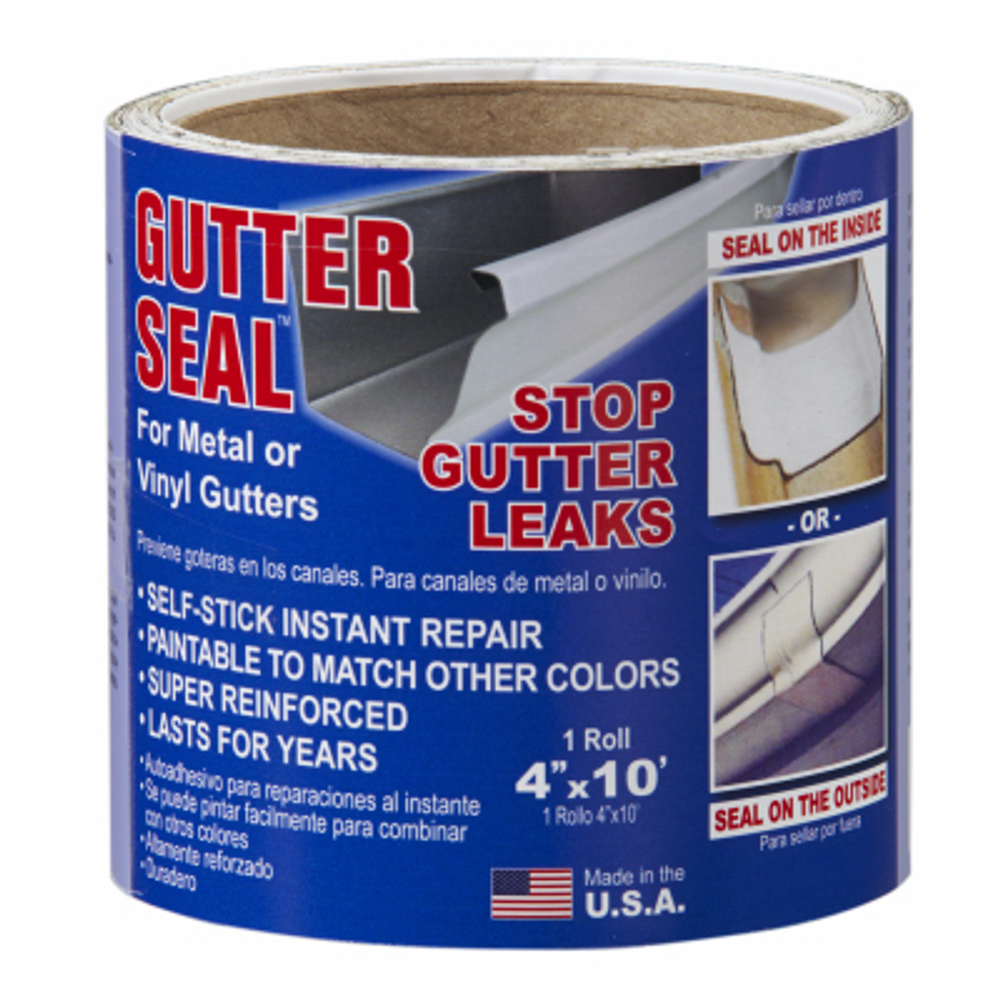 Gutter Seal Gutter Liner Roll, 4-In. x 10-Ft.