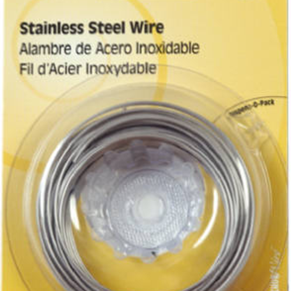 Hillman 19-Gauge Stainless Steel Wire, 30-Ft.