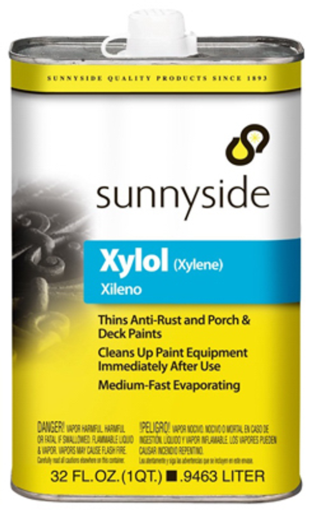 Sunnyside Xylol/Xylene Solvent, 1-Qt.