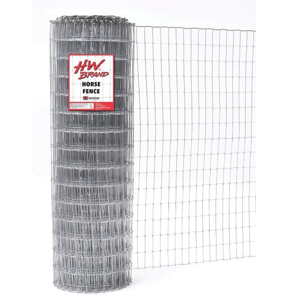 Hutchison Western, 60 in x 100 ft Stockman's Deluxe Non-Climb Horse Fence, 12.5 GA