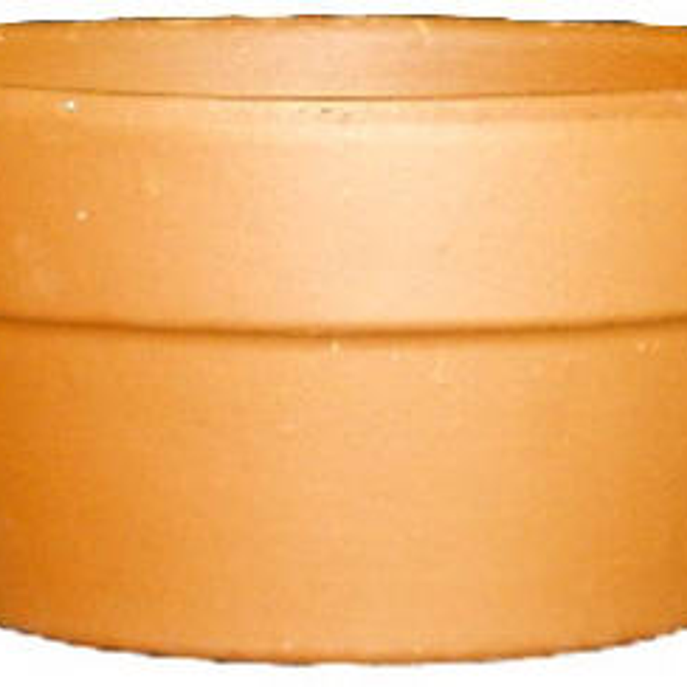 Deroma Terra Cotta Bulb Pan Pot, 8-In.