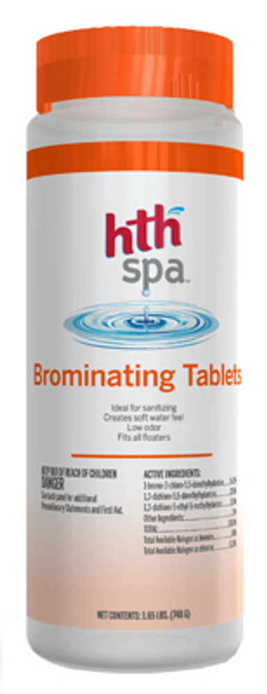 HTH Spa Bromine Tablets, 1.65-Lb.