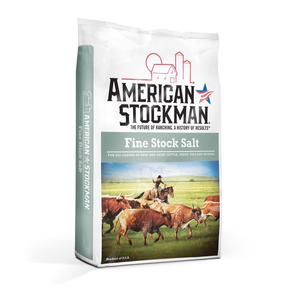 American Stockman, Fine Stock Salt, 50 lb