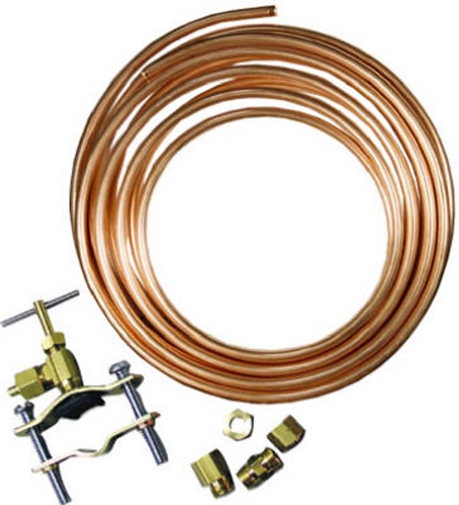 Homewerks Worldwide Copper Ice Maker Kit, .25-In. x 25-Ft.