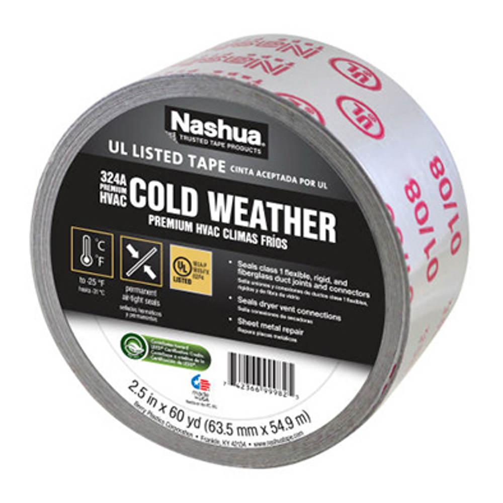 Nashua Foil Tape, Silver, 2.5-In. x 60-Yd.