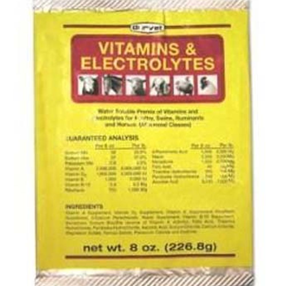 Durvet Vitamins & Electrolytes, 8 oz.