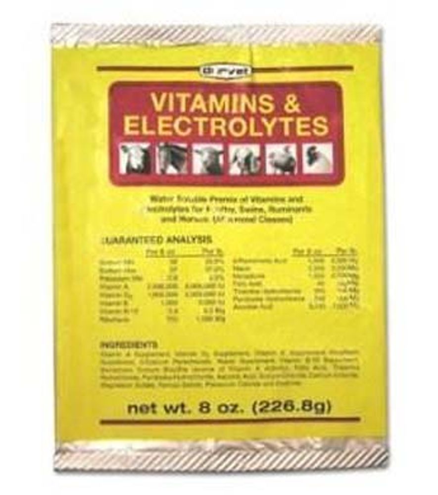 Durvet Vitamins & Electrolytes, 8 oz.