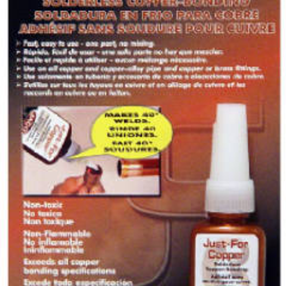 .355-oz. Just For Copper Solderless Copper Bonding