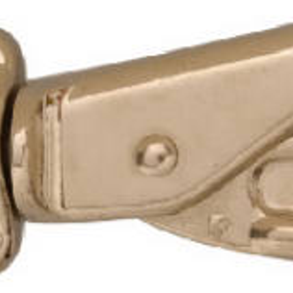 Swiveling Round Eye Animal Tie Zinc Snap, 7/8-In.