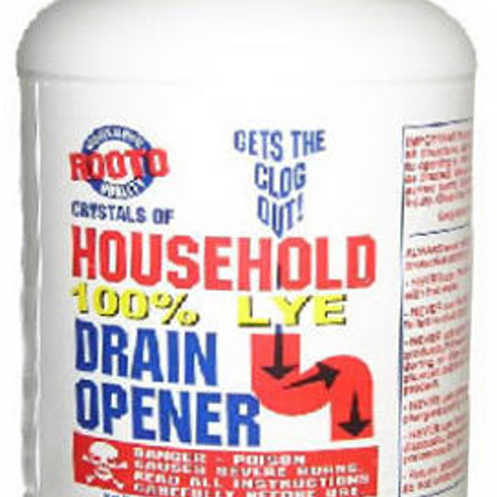 Rooto No. 4 Household Drain Opener, 1-Lb.