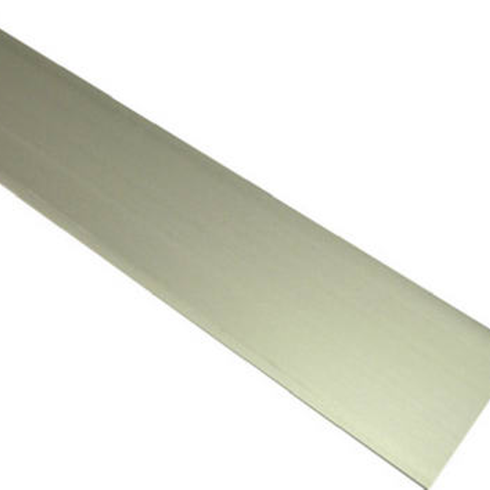 Flat Aluminum Bar, Mill Finish, 1/16 x 1.5 x 48-In.