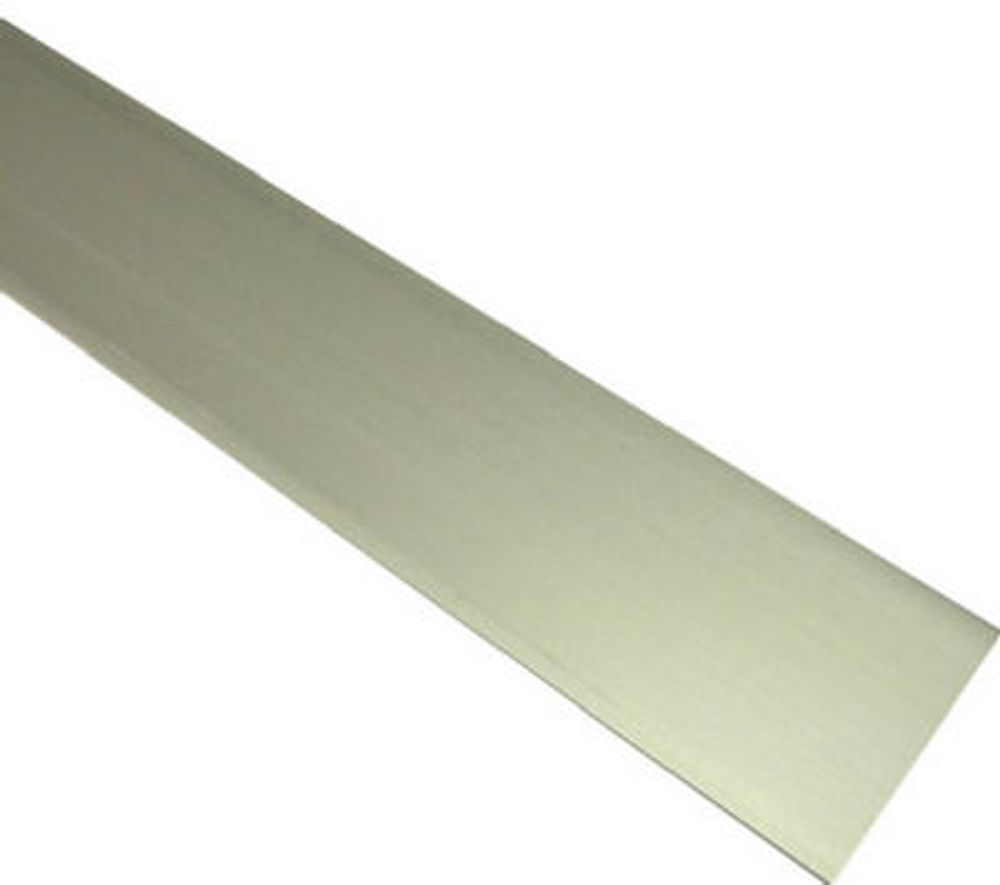 Flat Aluminum Bar, Mill Finish, 1/16 x 1.5 x 48-In.