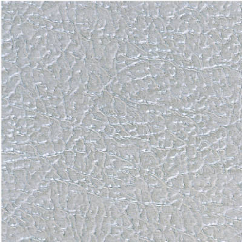 Leathergrain Aluminum Sheet, .020 x 24 x 36-In., Silver
