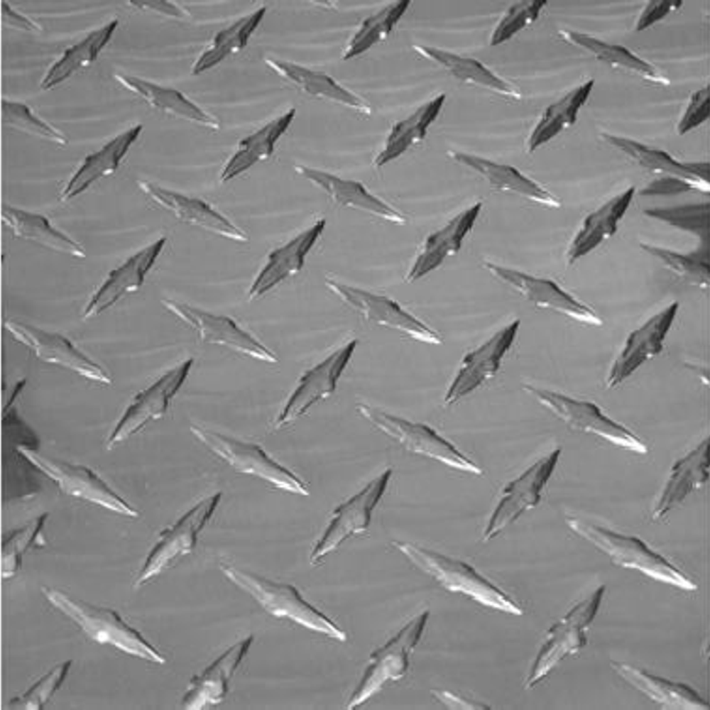Aluminum Tread Plate, 24 x 48 x .063-In.