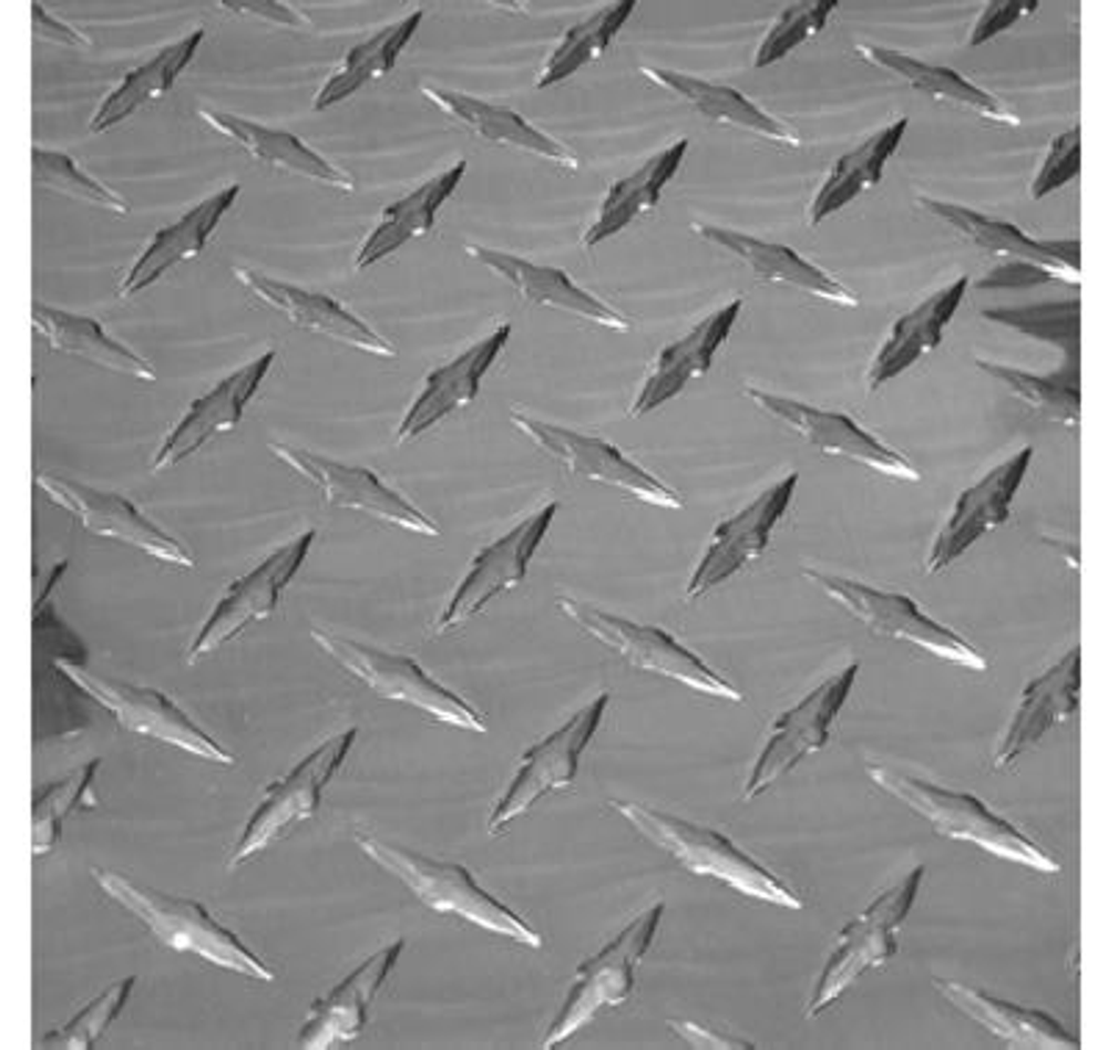 Aluminum Tread Plate, 24 x 48 x .063-In.