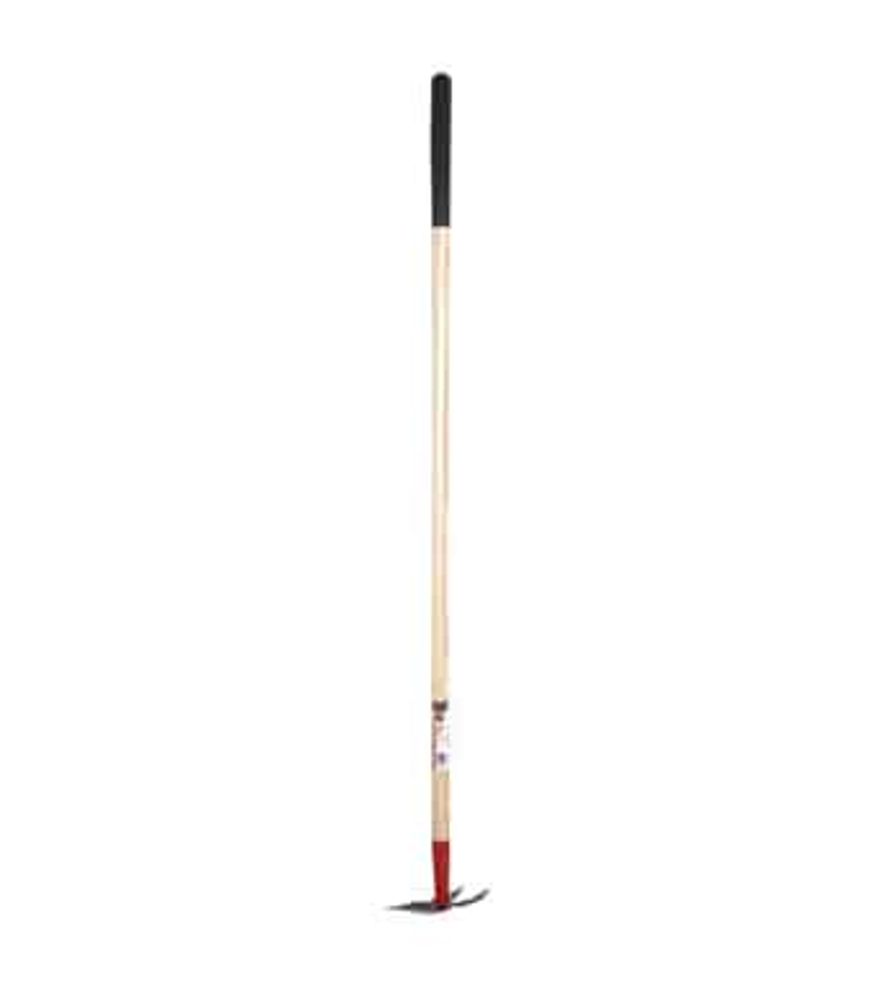 True Temper Weeding Hoe with Cushion Grip, 2 Prong