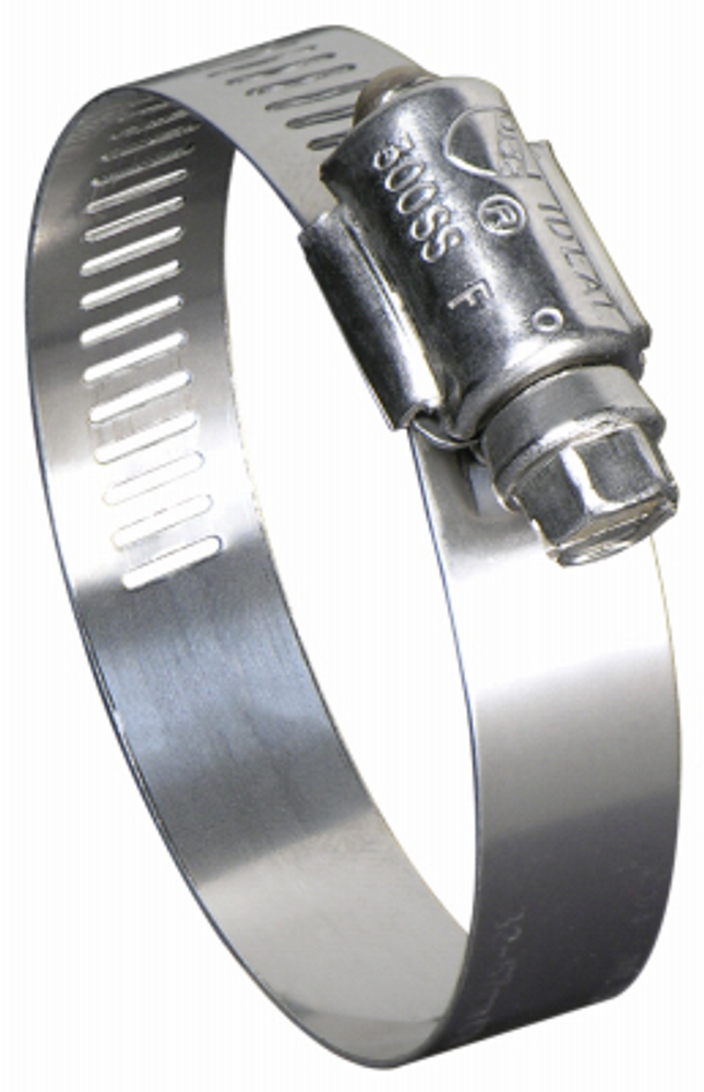 Hose Clamp, Marine Grade, Stainless Steel, 4 x 6-In.