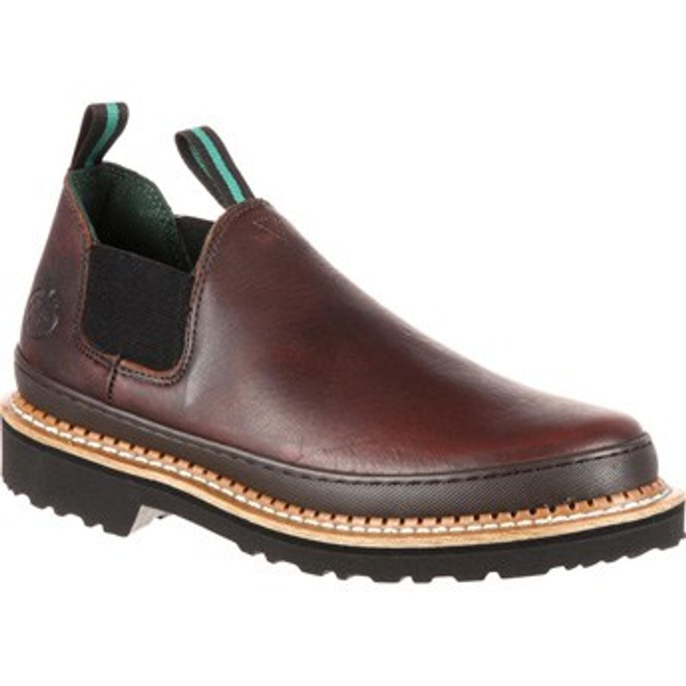 Georgia Boot, Ladies Brown Giant Romeo Work Shoe, GR362