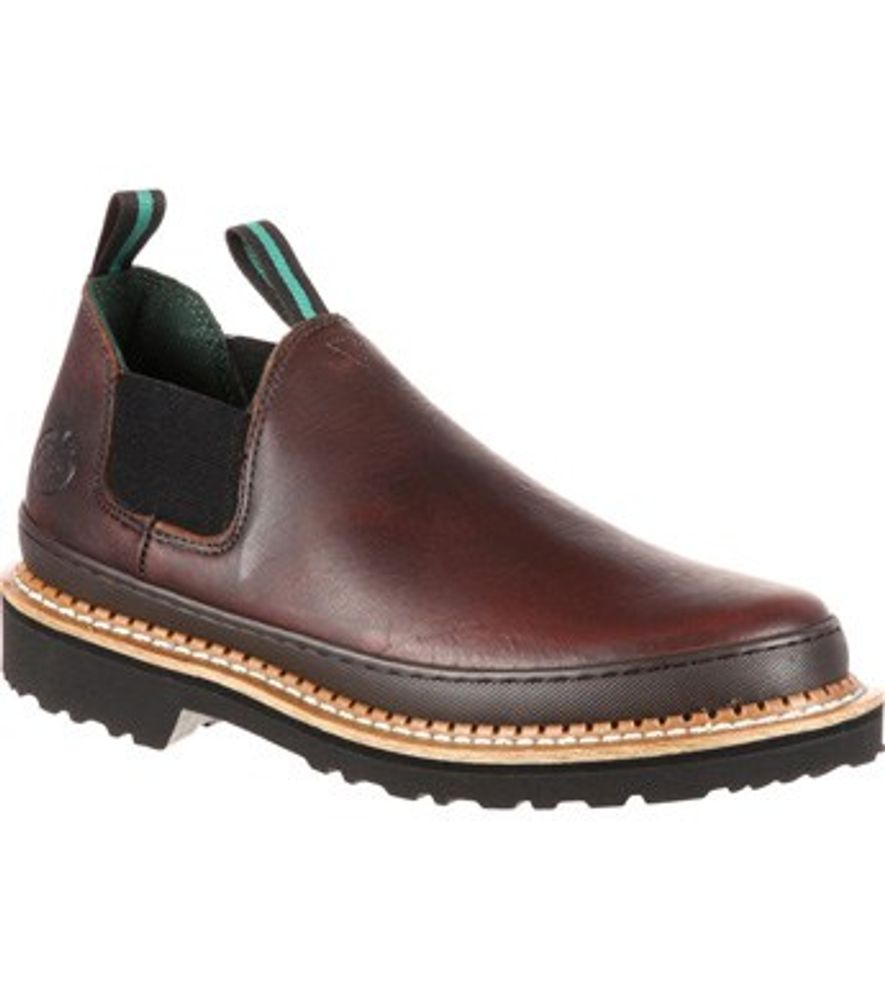 Georgia Boot, Ladies Brown Giant Romeo Work Shoe, GR362