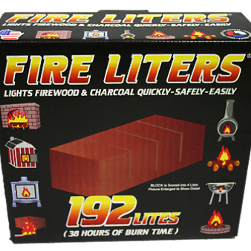 Fire Liters 192 Pack of Fire Lighters