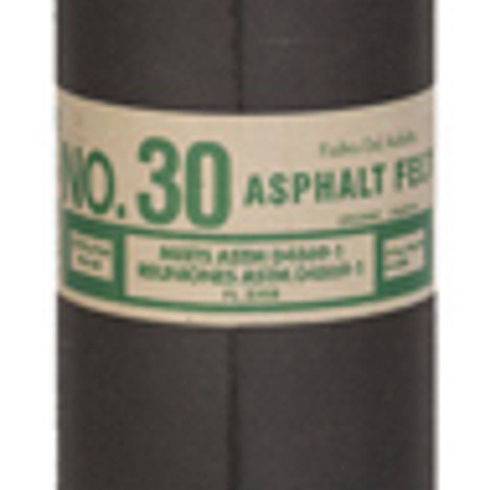 Tarco Asphalt Roofing Felt, #30, 36-In. x 72-Ft. Roll