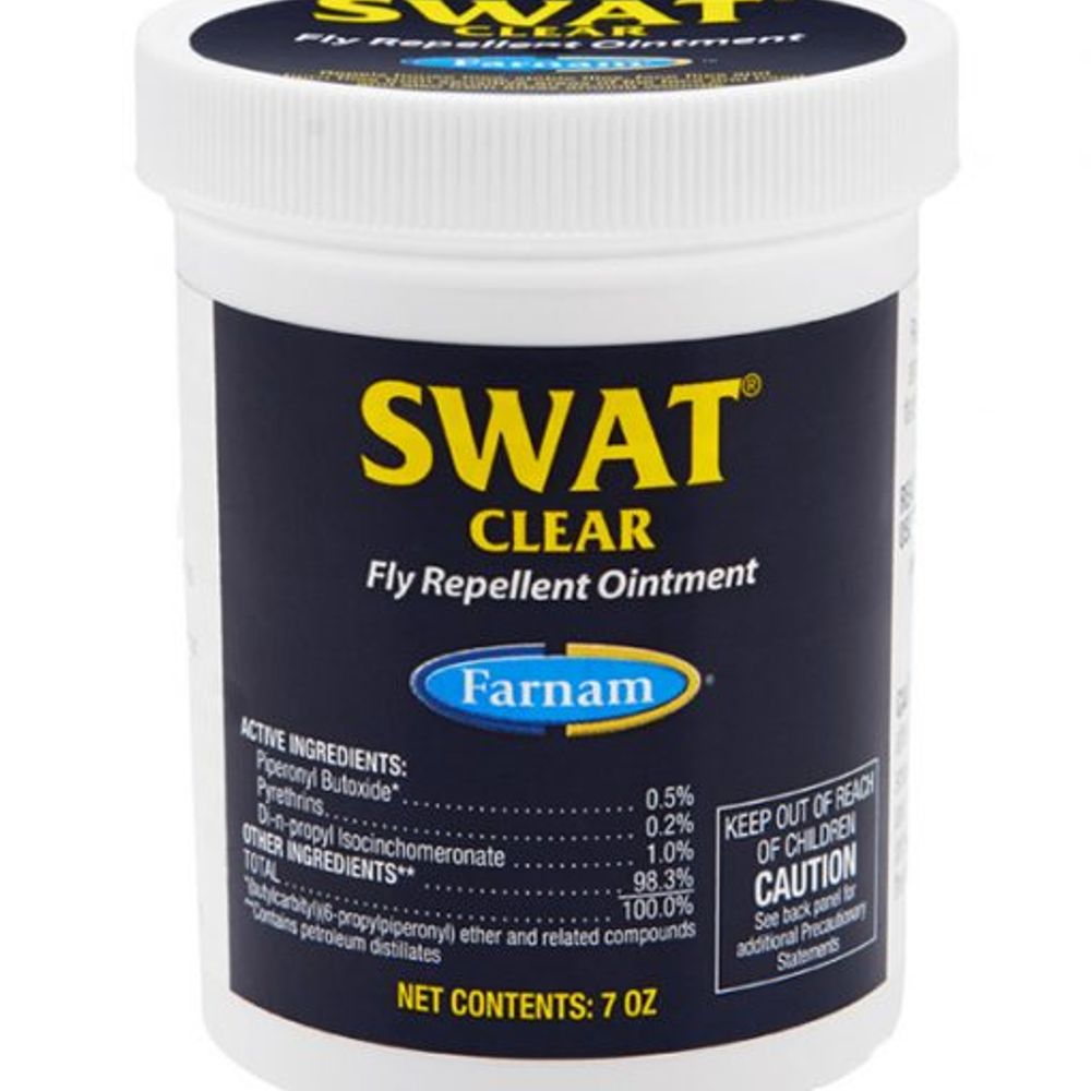 Farnam, Clear Swat Fly Repellent Ointment, 7 oz.