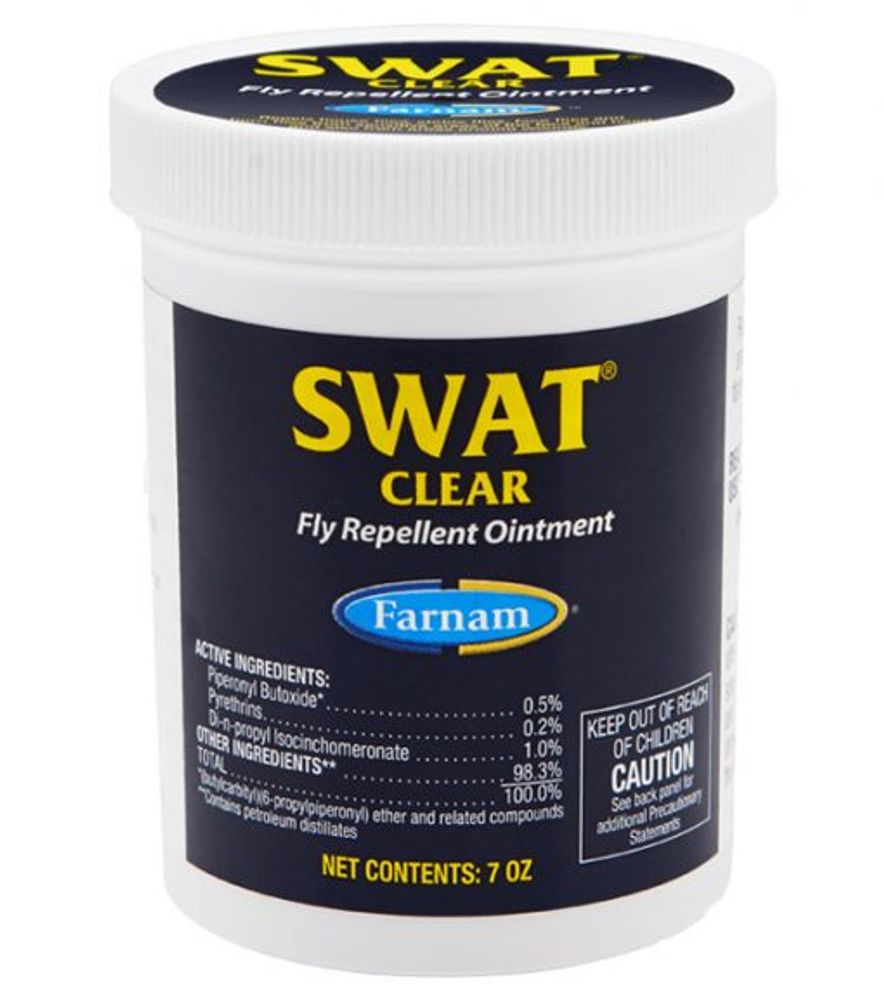 Farnam, Clear Swat Fly Repellent Ointment, 7 oz.