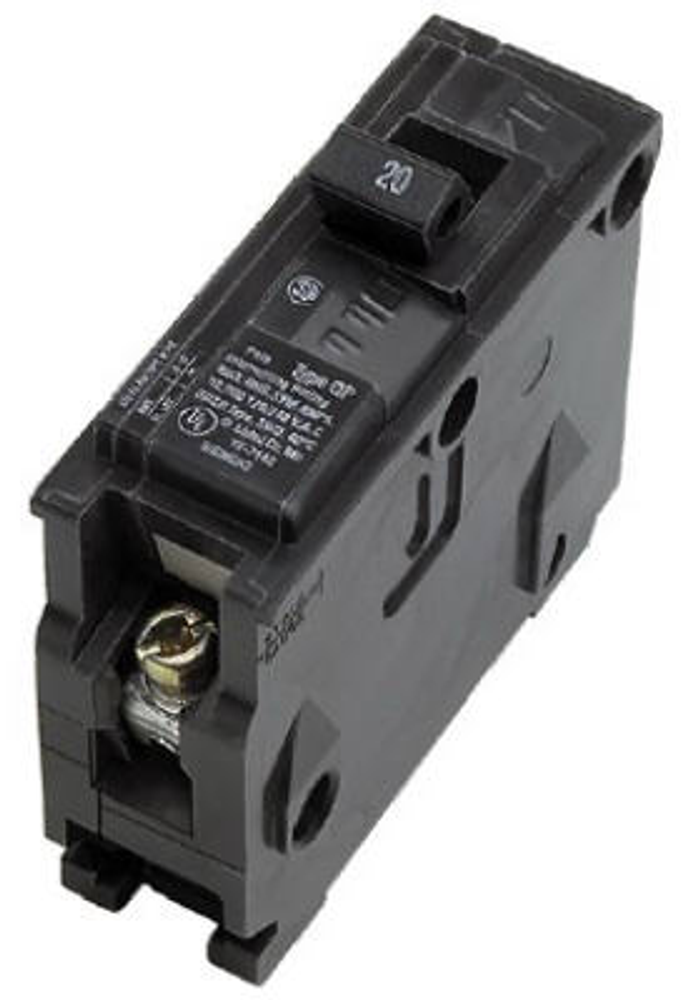 Interchangeable Circuit Breaker, 20A Single Pole
