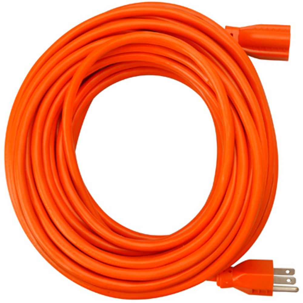 Master Electrician Extension Cord, 16/3, Orange, 50-Ft.